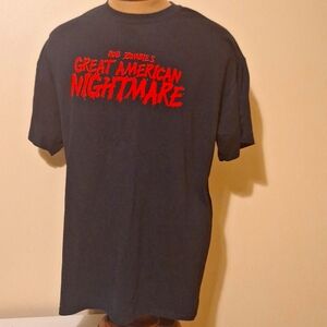 Rob Zombie's Great American Nightmare T Shirt XL VINTAGE HORROR COLLECTIBLE